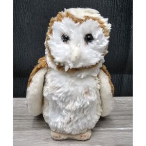 Douglas Rafter the Baby Barn Owl 7" Beanbag Plush‎ Stuffed Toy Bird 2012